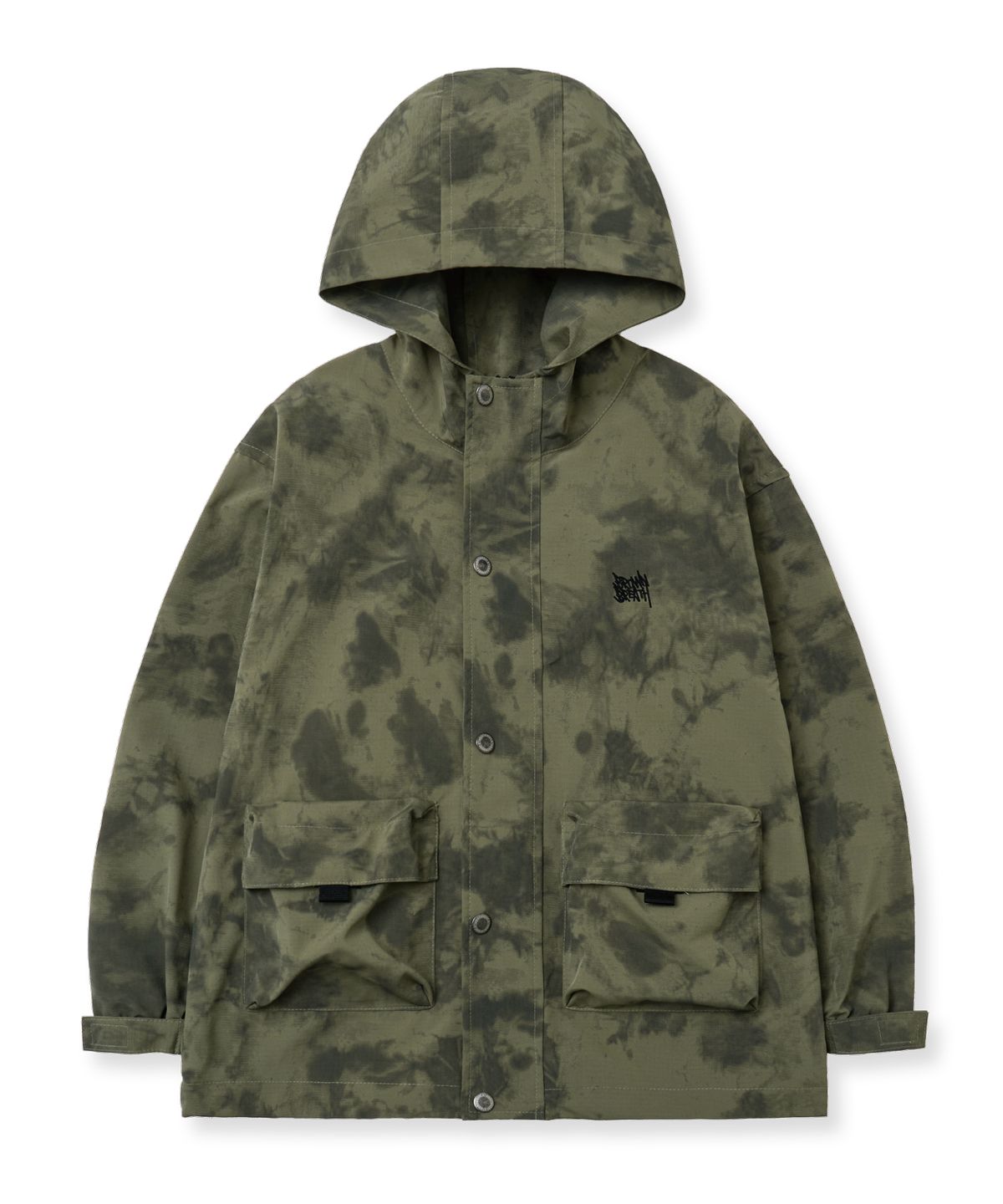 브라운브레스 키즈(BROWNBREATH KIDS) KIDS TAG UTILITY WINDBREAKER SETUP - KHAKI