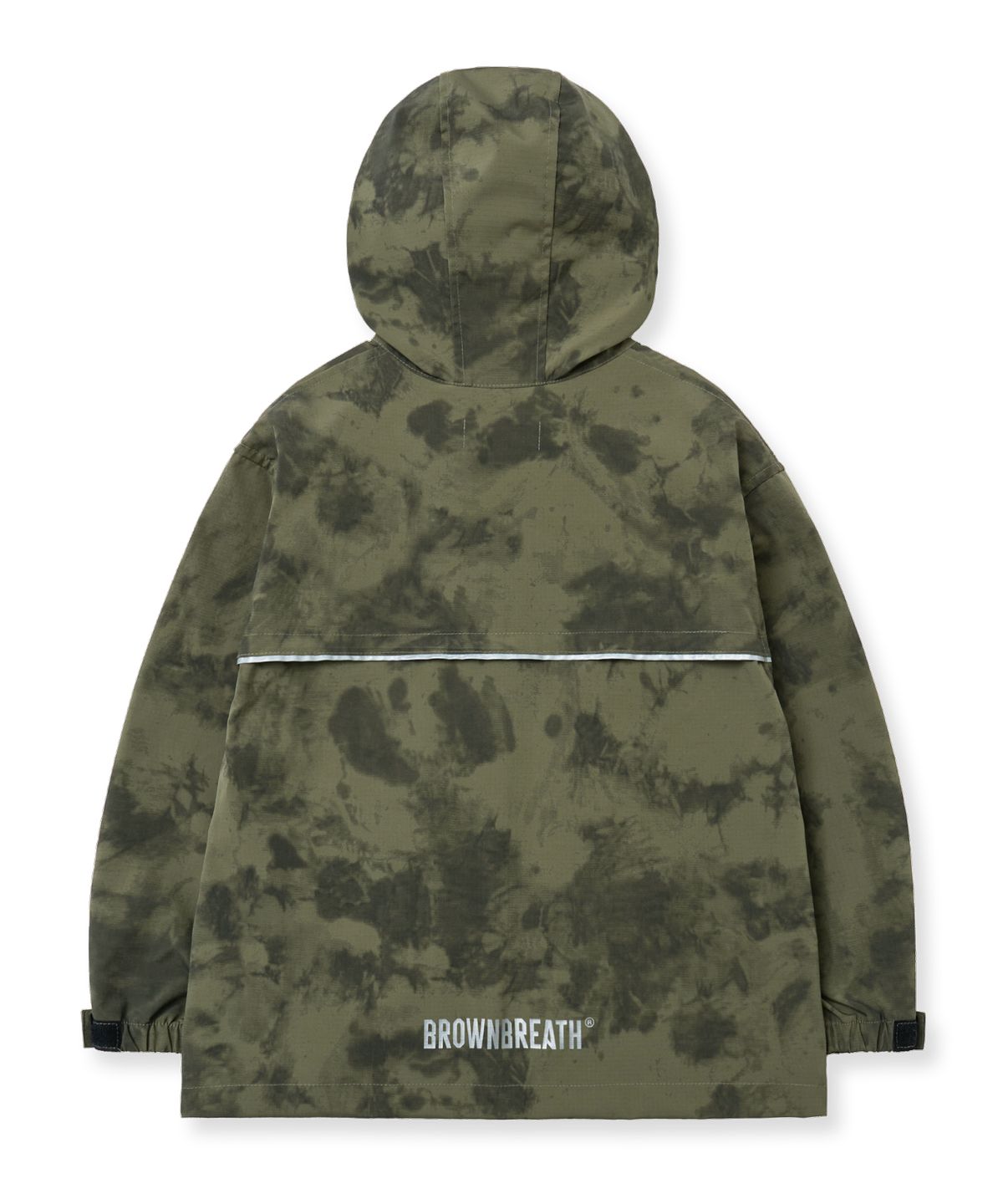 브라운브레스 키즈(BROWNBREATH KIDS) KIDS TAG UTILITY WINDBREAKER SETUP - KHAKI