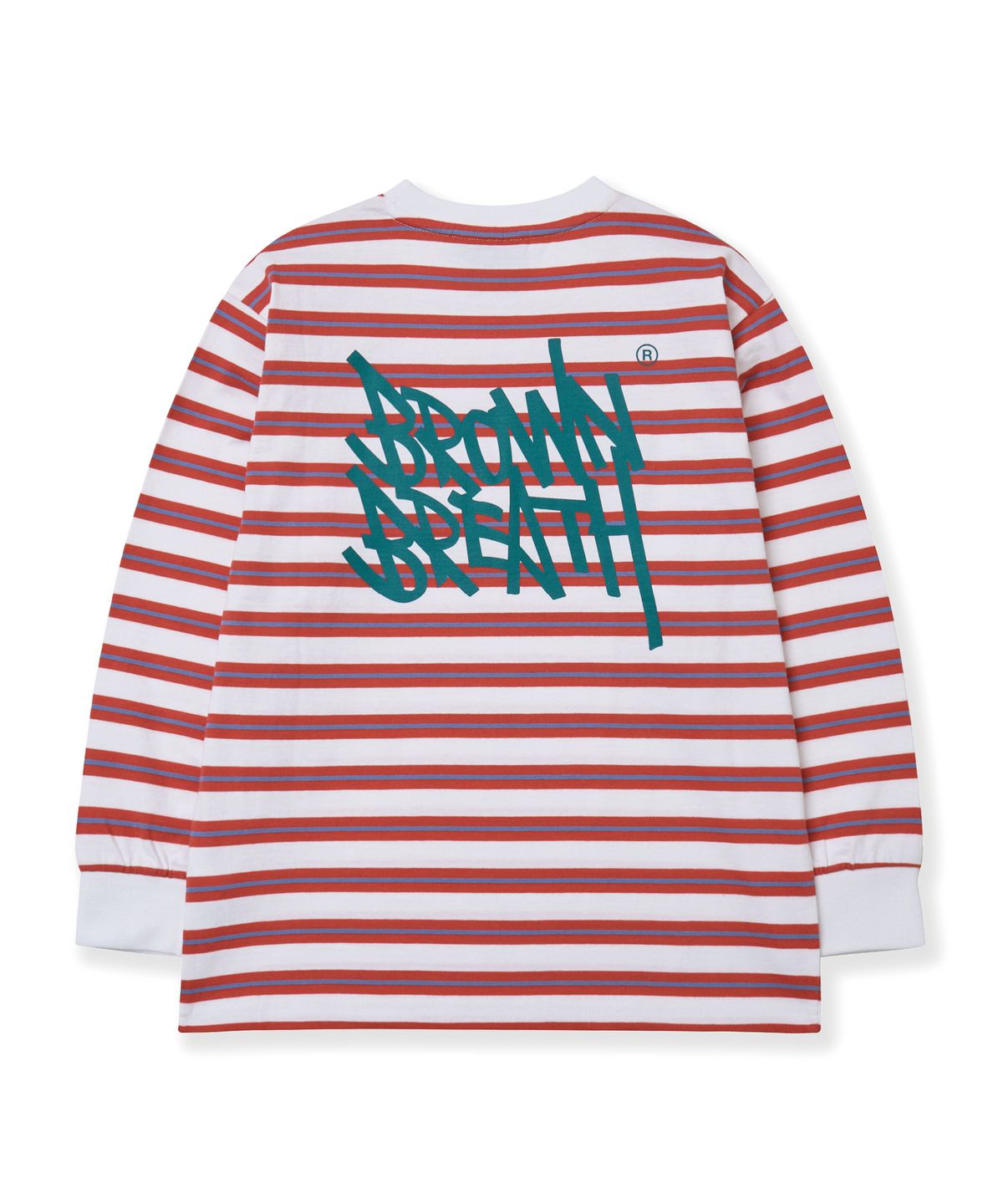 브라운브레스 키즈(BROWNBREATH KIDS) KIDS TAG STRIPE LONGSLEEVE _2COLOR