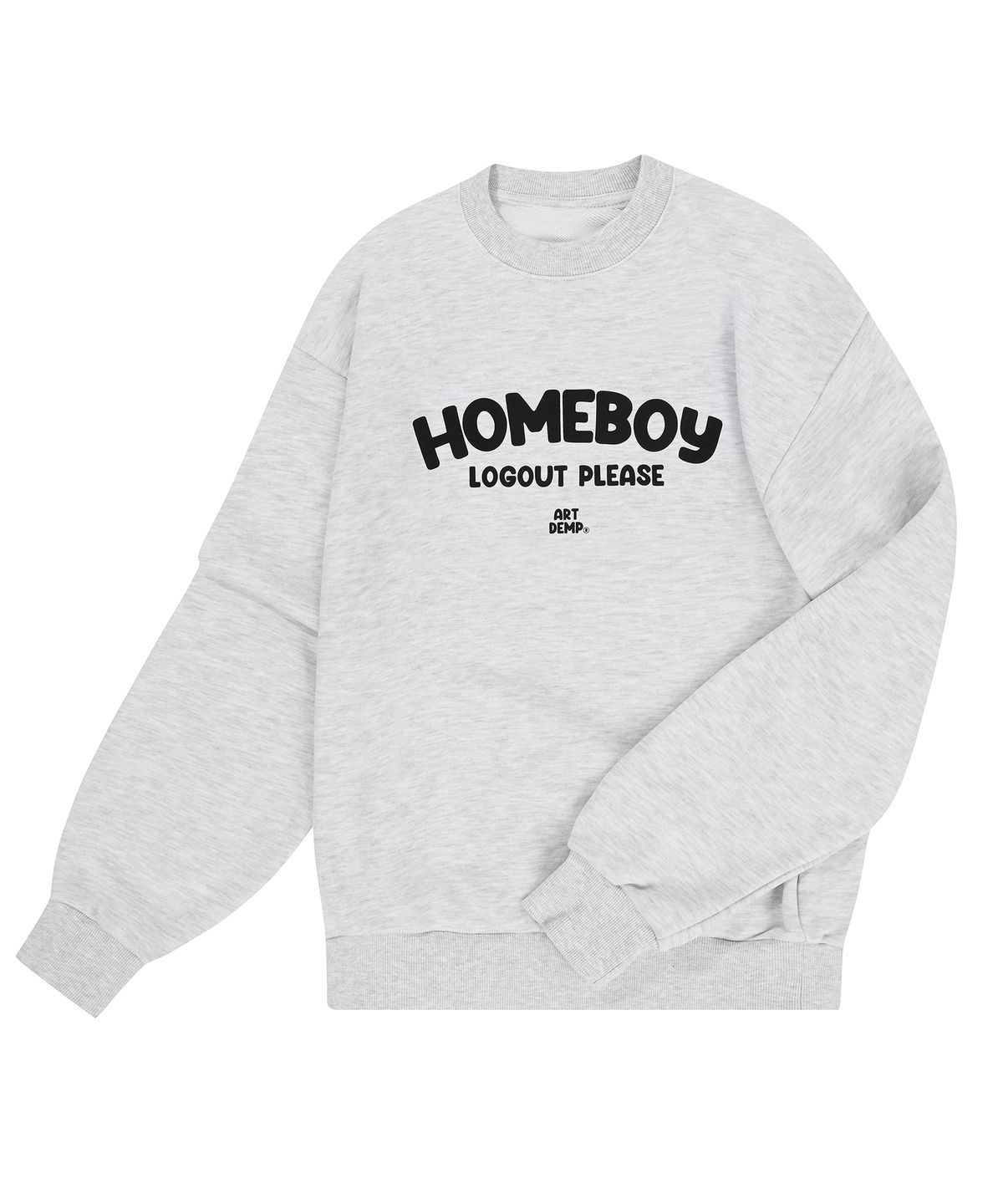 아트뎀프(ARTDEMP) 아트템프 기모 맨투맨 HOMEBOY SWEATSHIRTS (MELANGE)