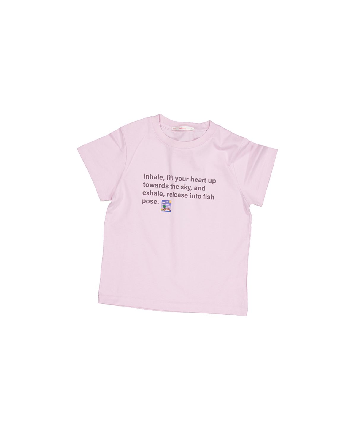 영마일웨어(0MILEWEAR) 릴랙스.exe 티셔츠 (pink)
