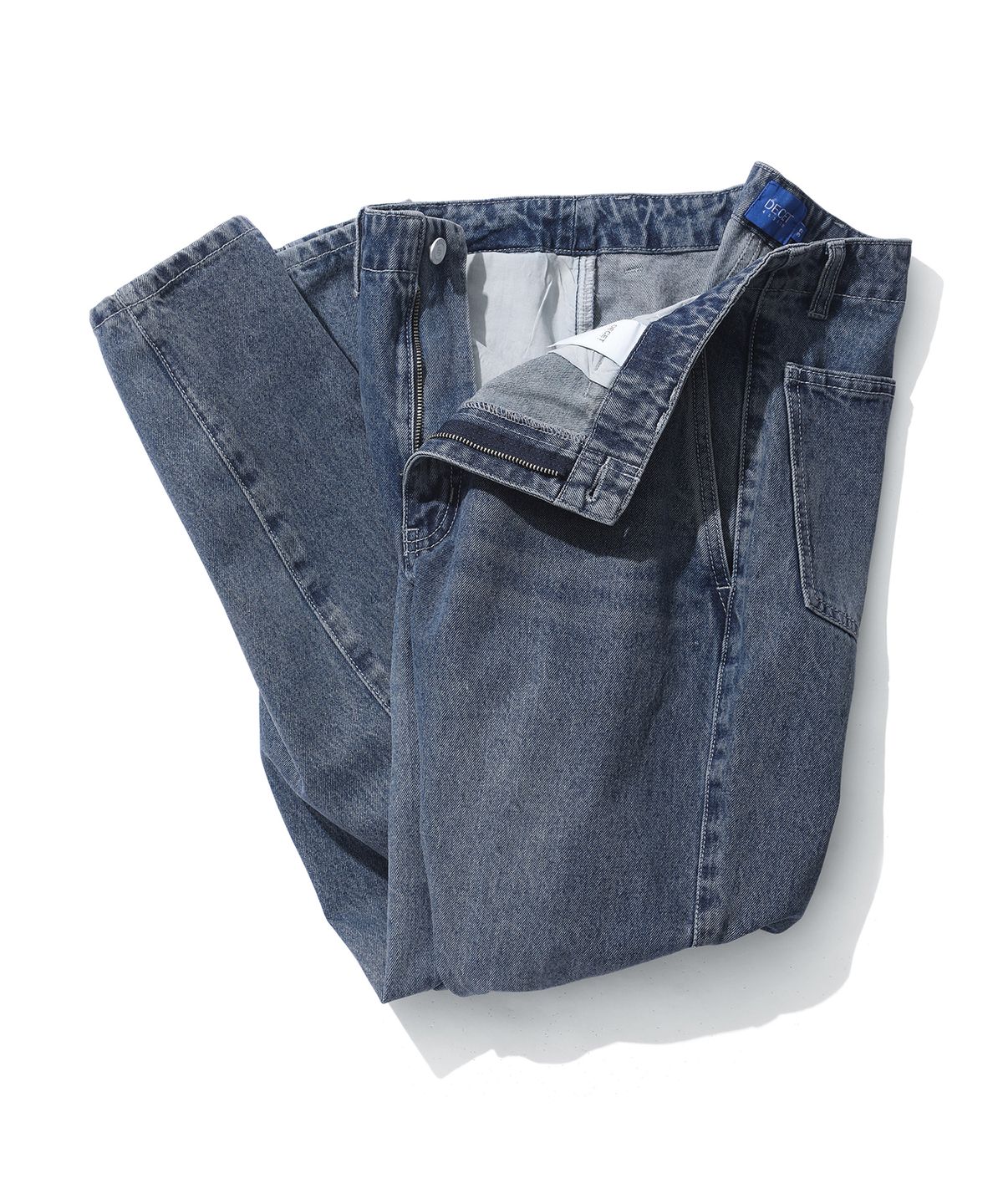 데케트(DECET) Officer Straight Jeans DCPT068Blue