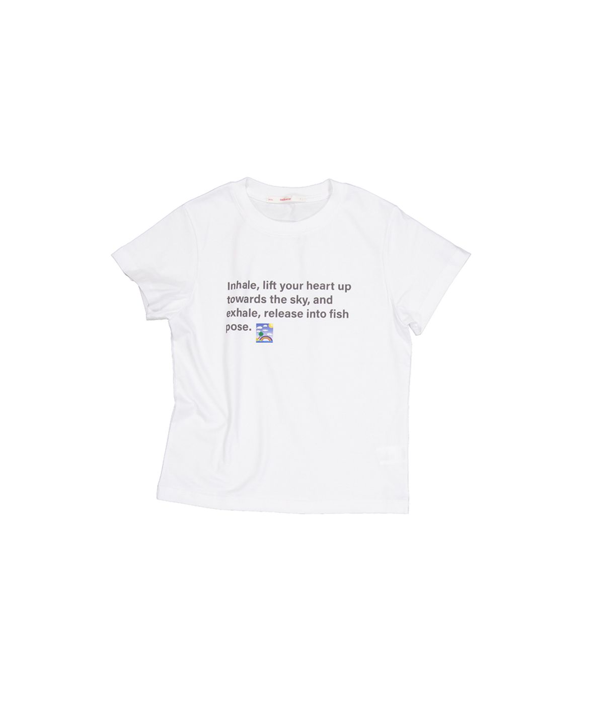 영마일웨어(0MILEWEAR) 릴랙스.exe 티셔츠 (white)