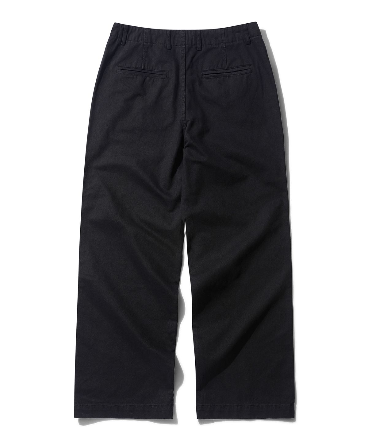 데케트(DECET) Officer Semi Wide Pants DCPT069Black