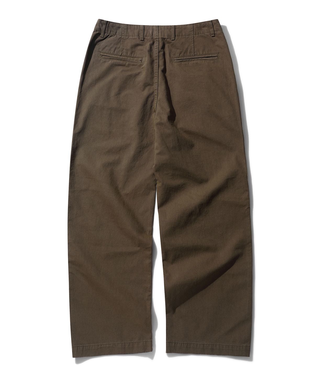 데케트(DECET) Officer Semi Wide Pants DCPT069Brown