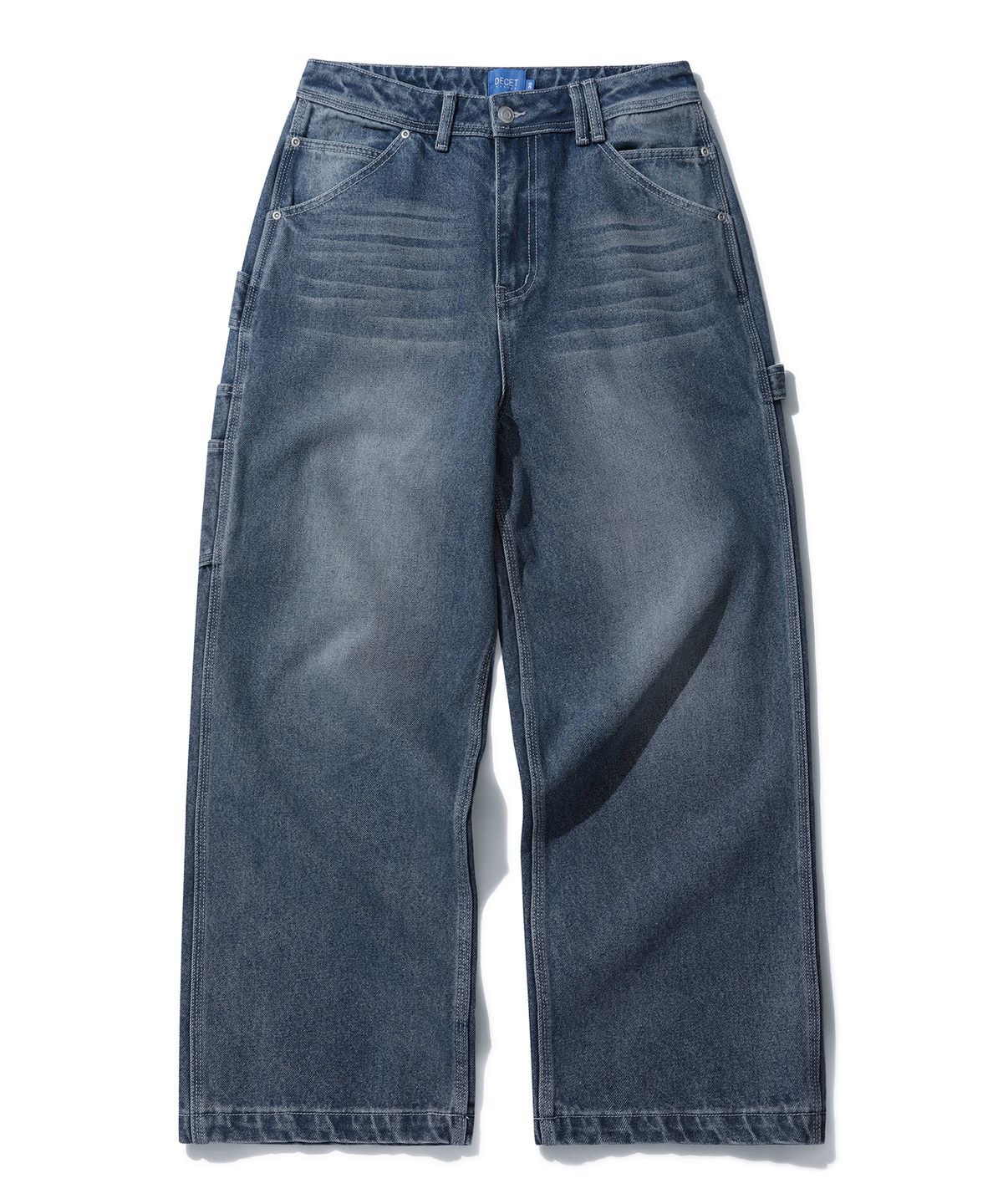 데케트(DECET) Painter Wide Pants DCPT070Blue