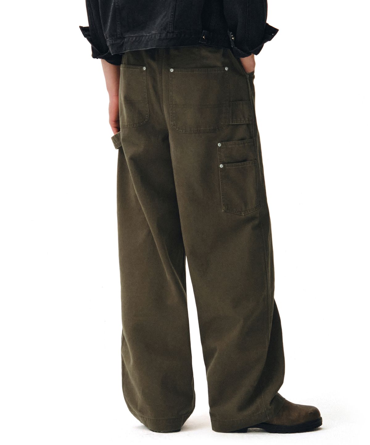 데케트(DECET) Painter Wide Pants DCPT070Olive