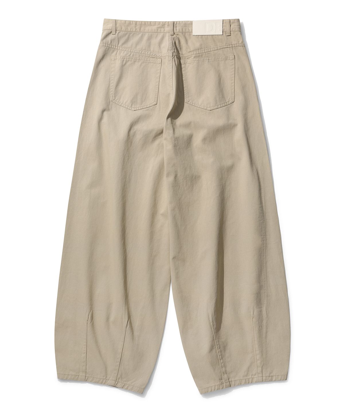 데케트(DECET) Barrel Wide Leg Pants DCPT071Beige