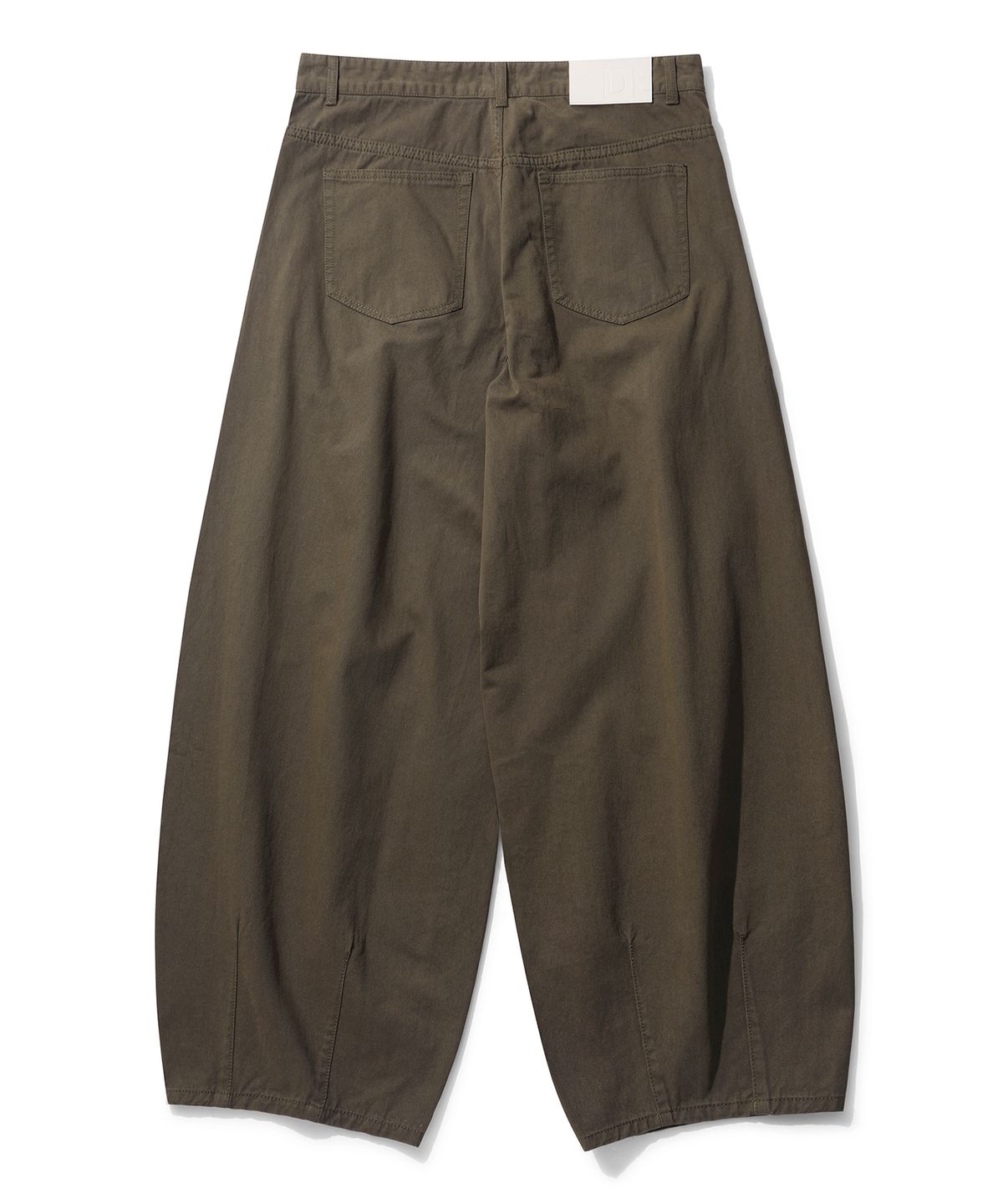 데케트(DECET) Barrel Wide Leg Pants DCPT071Brown