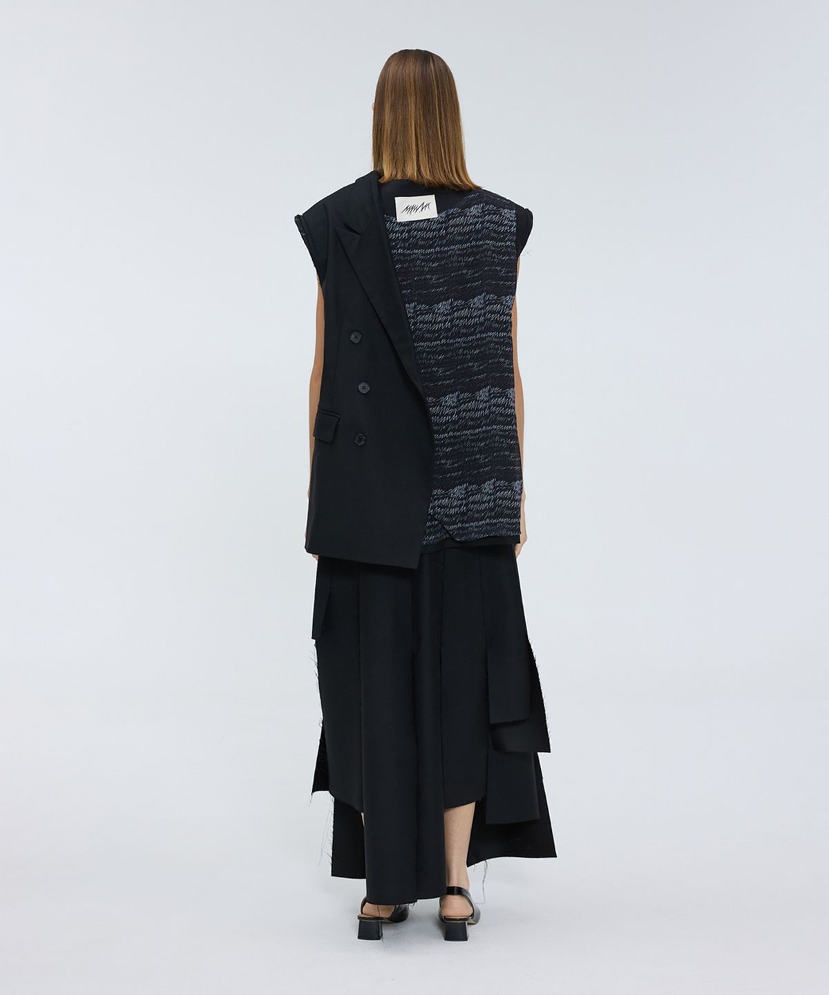므아므(MMAM) Patchwork skirt