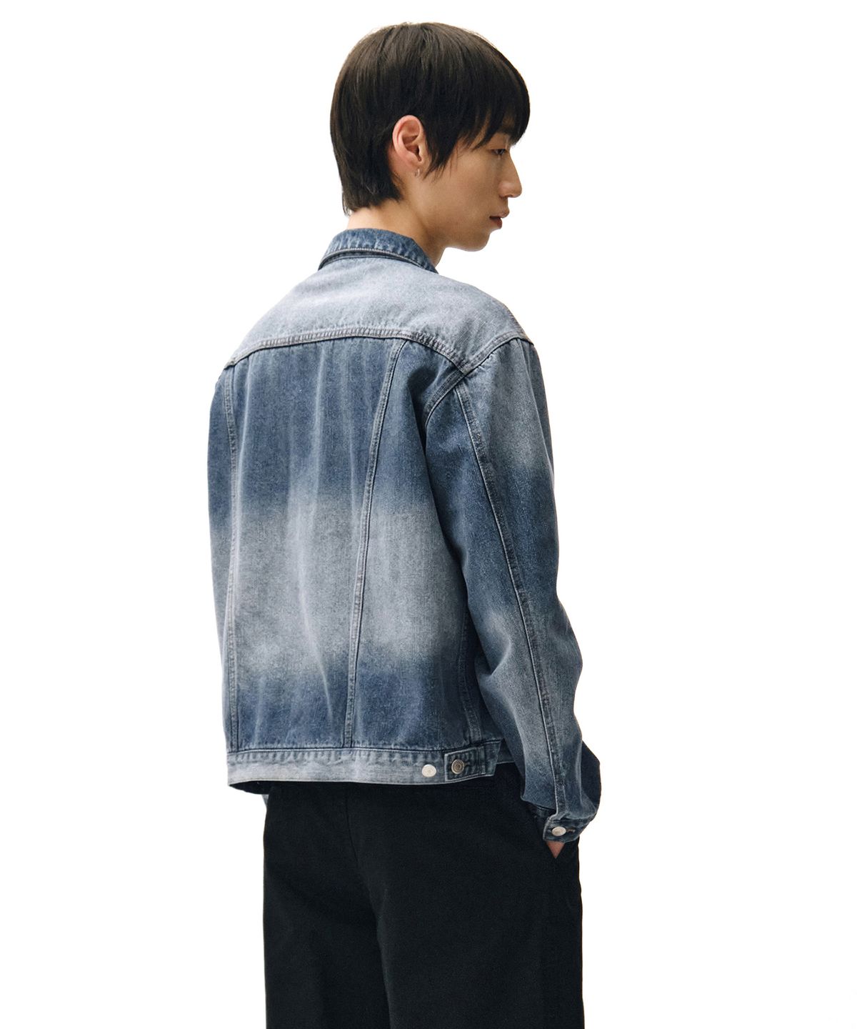 데케트(DECET) Denim Trucker Jacket DCJK004Blue