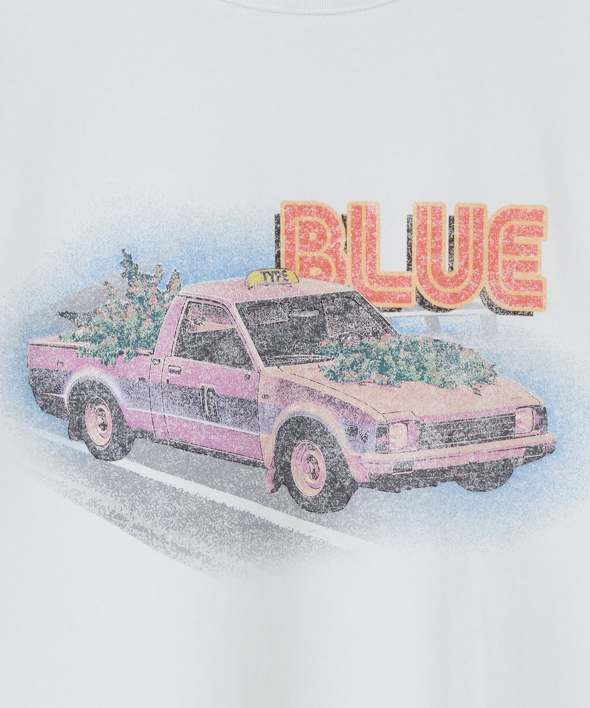 타입서비스(TYPESERVICE) Blue Ride Top [White]