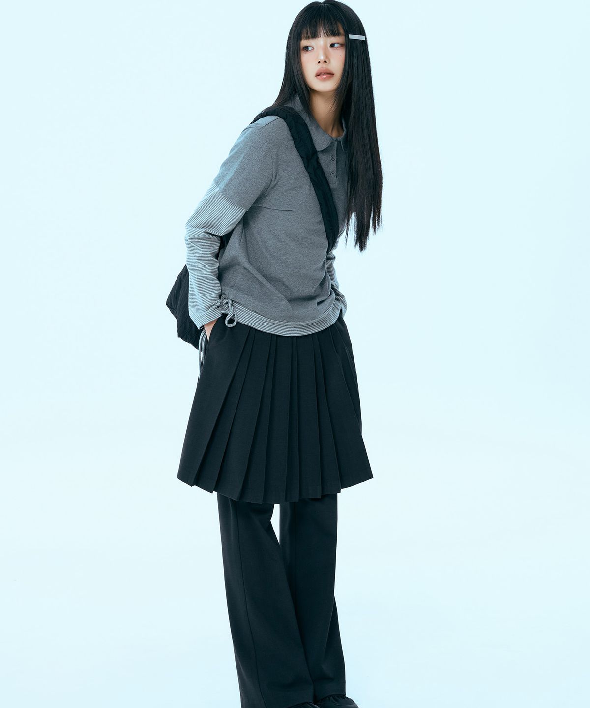 미쏘(MIXXO) [세트] 부츠컷 팬츠_MIWTWG316C