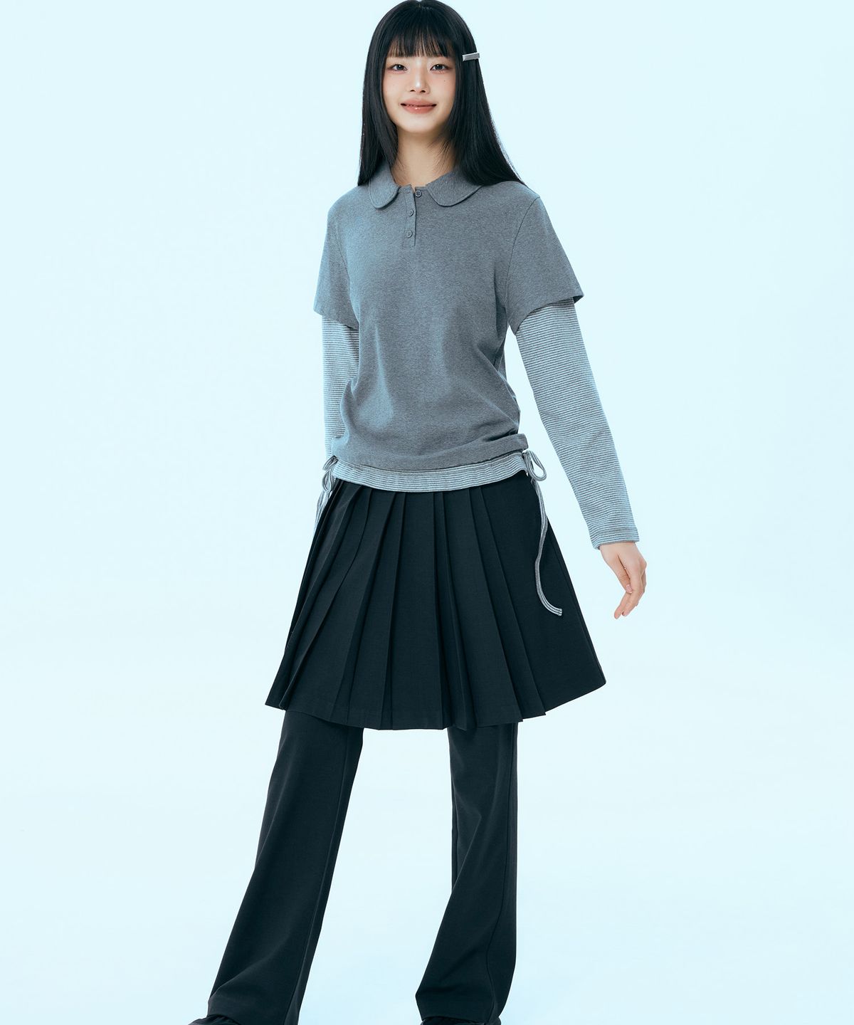 미쏘(MIXXO) [세트] 부츠컷 팬츠_MIWTWG316C