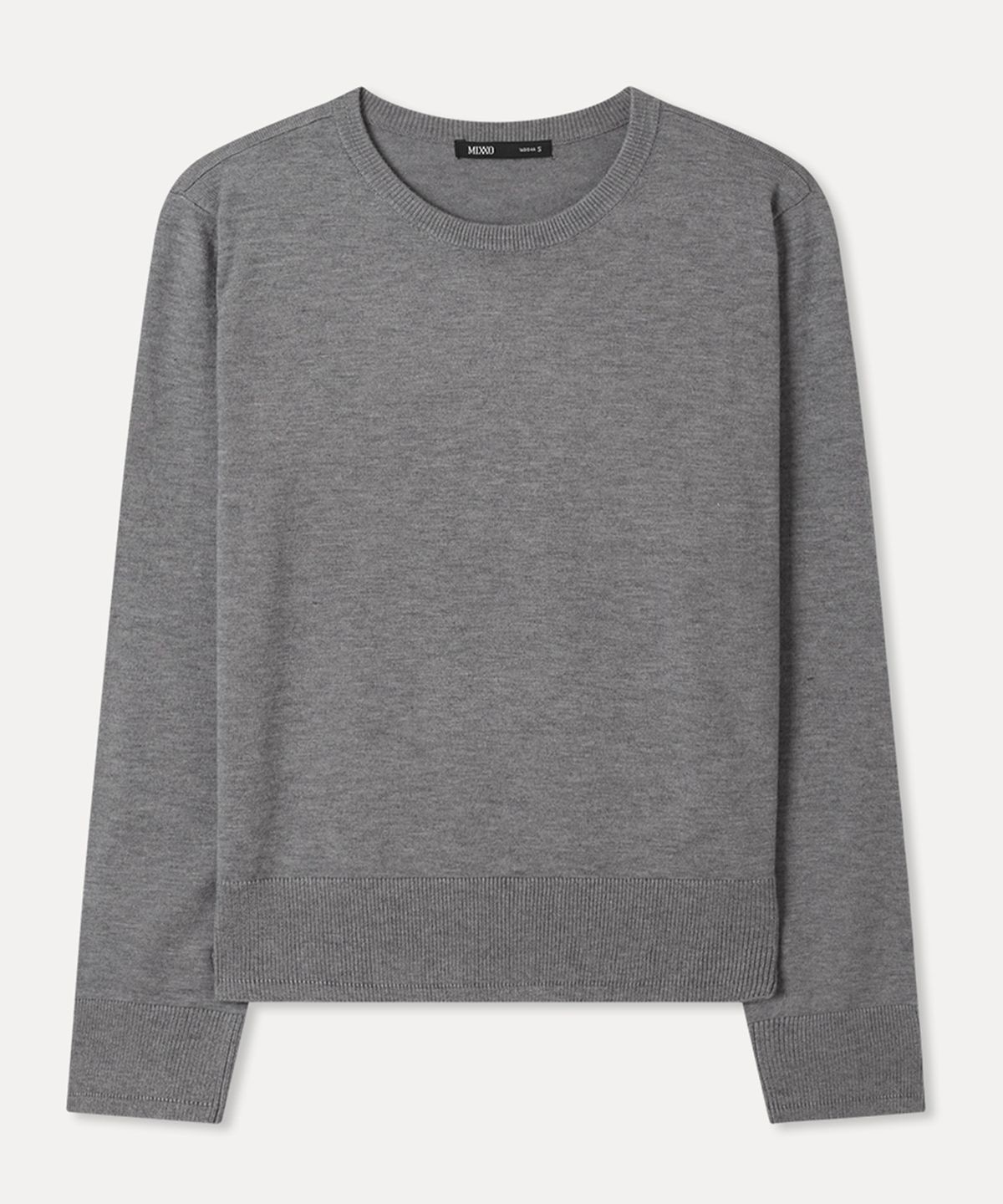 미쏘(MIXXO) [에센셜] 라운드넥 풀오버_MIWKAG320T