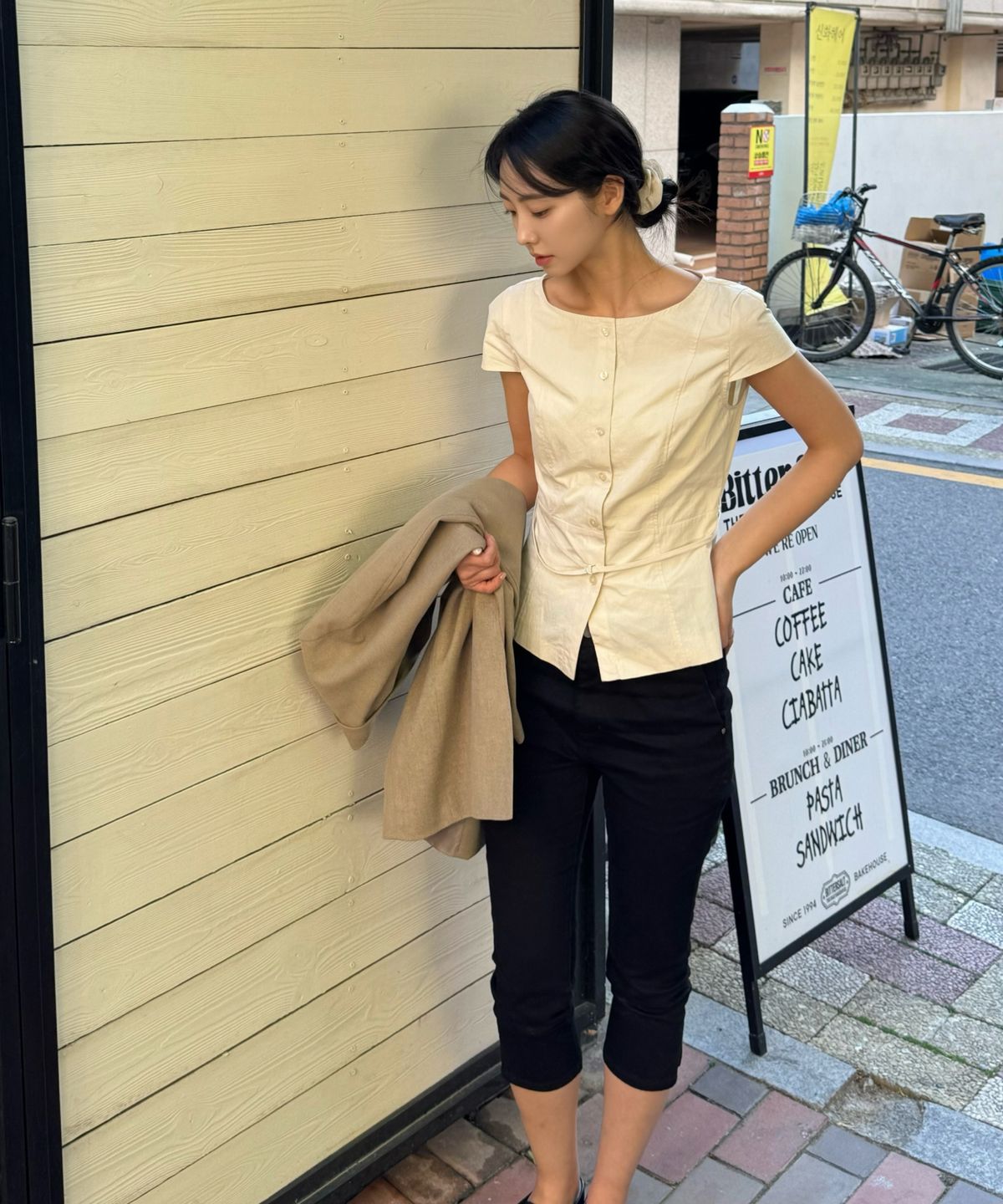 미쏘(MIXXO) 카프리 팬츠_MIWTHG316G MIWTHG516B MIWTHG90QB
