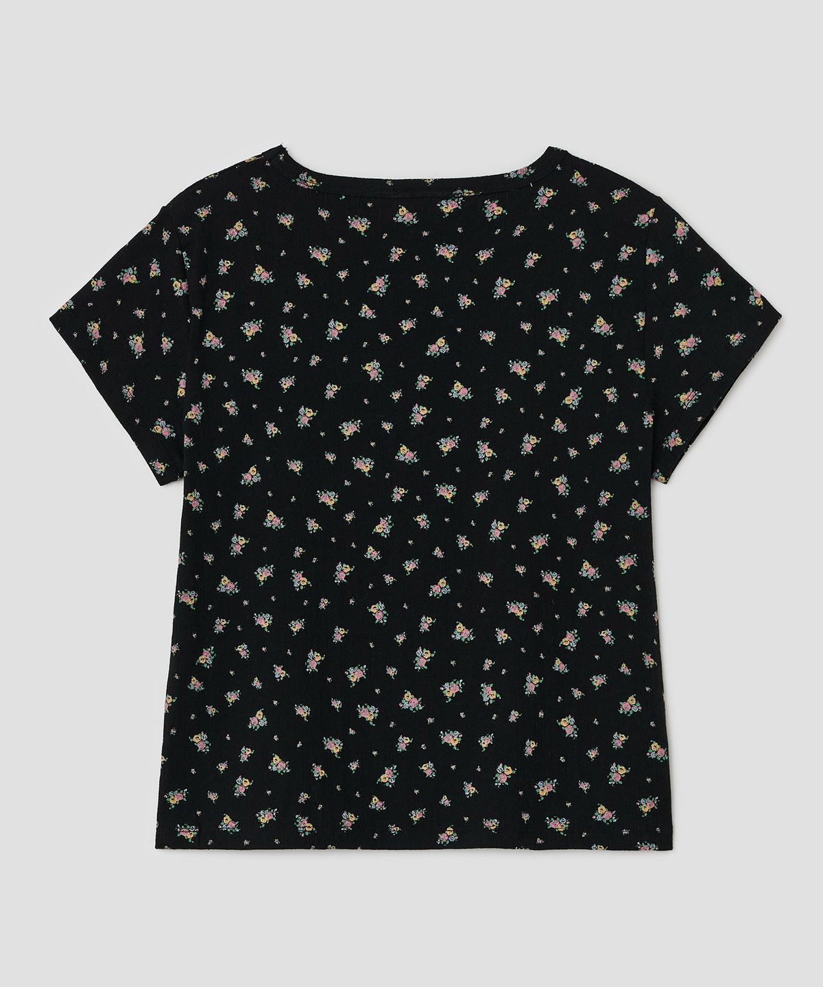 타입서비스(TYPESERVICE) Cinched Silhouette Top [Black]