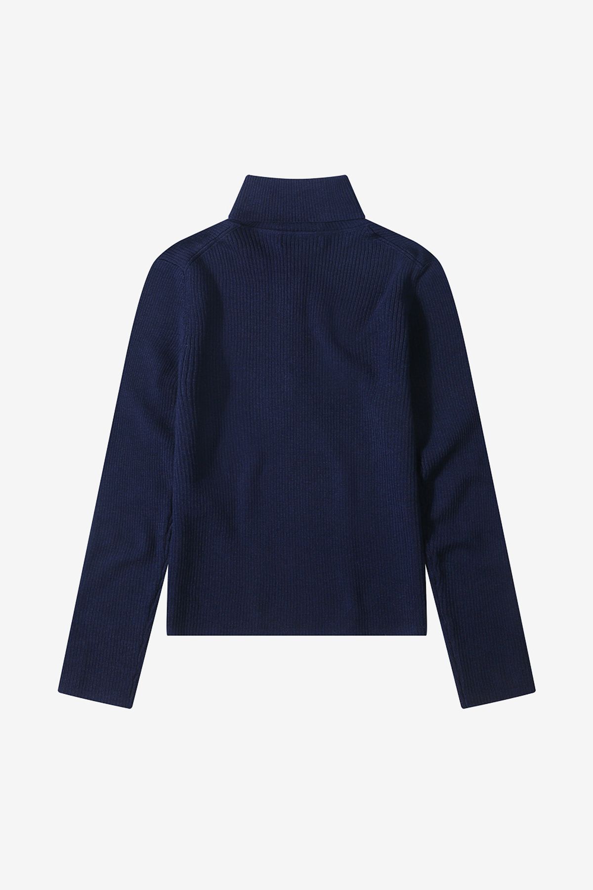 르몽생미셸(LE MONT ST MICHEL) SOMAR-HIGH NECK SWEATER_Navy