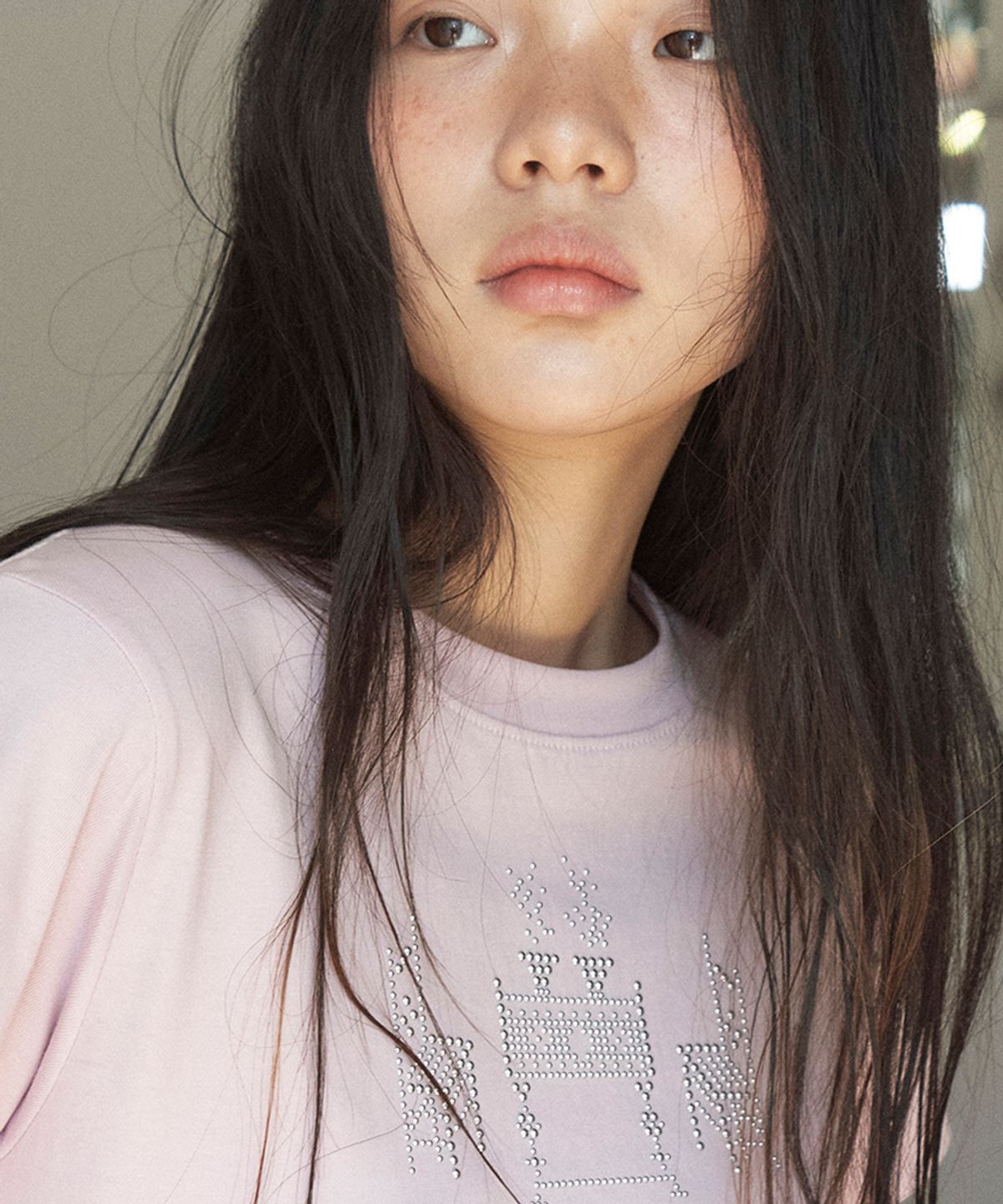 영마일웨어(0MILEWEAR) 디너 테이블 티셔츠 (pink)