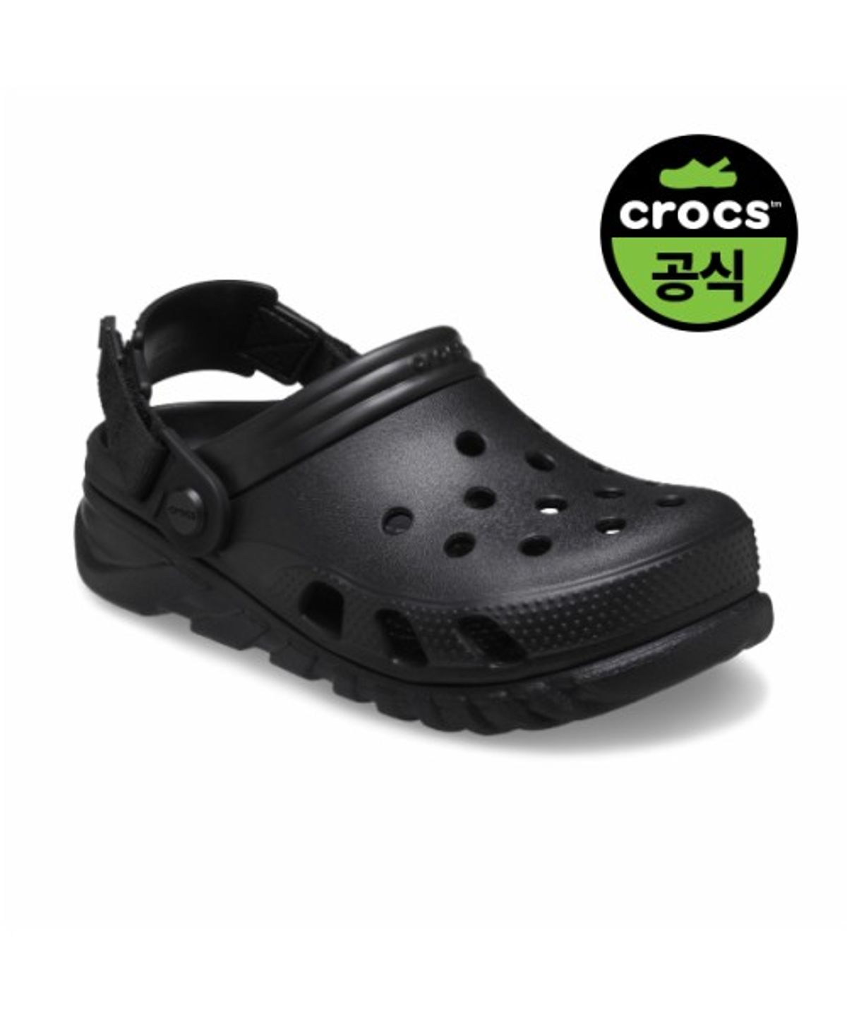 크록스(CROCS) 성인 듀엣 맥스 II 클로그 BK (26SUCL208776)
