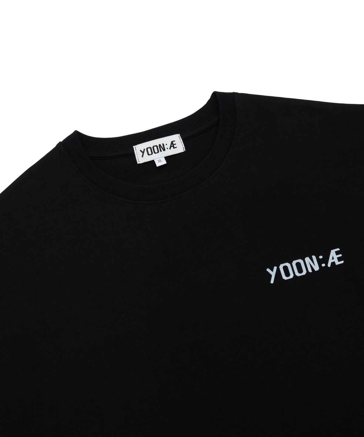 윤 애(YOON AE) QR Code T-Shirt (Black)