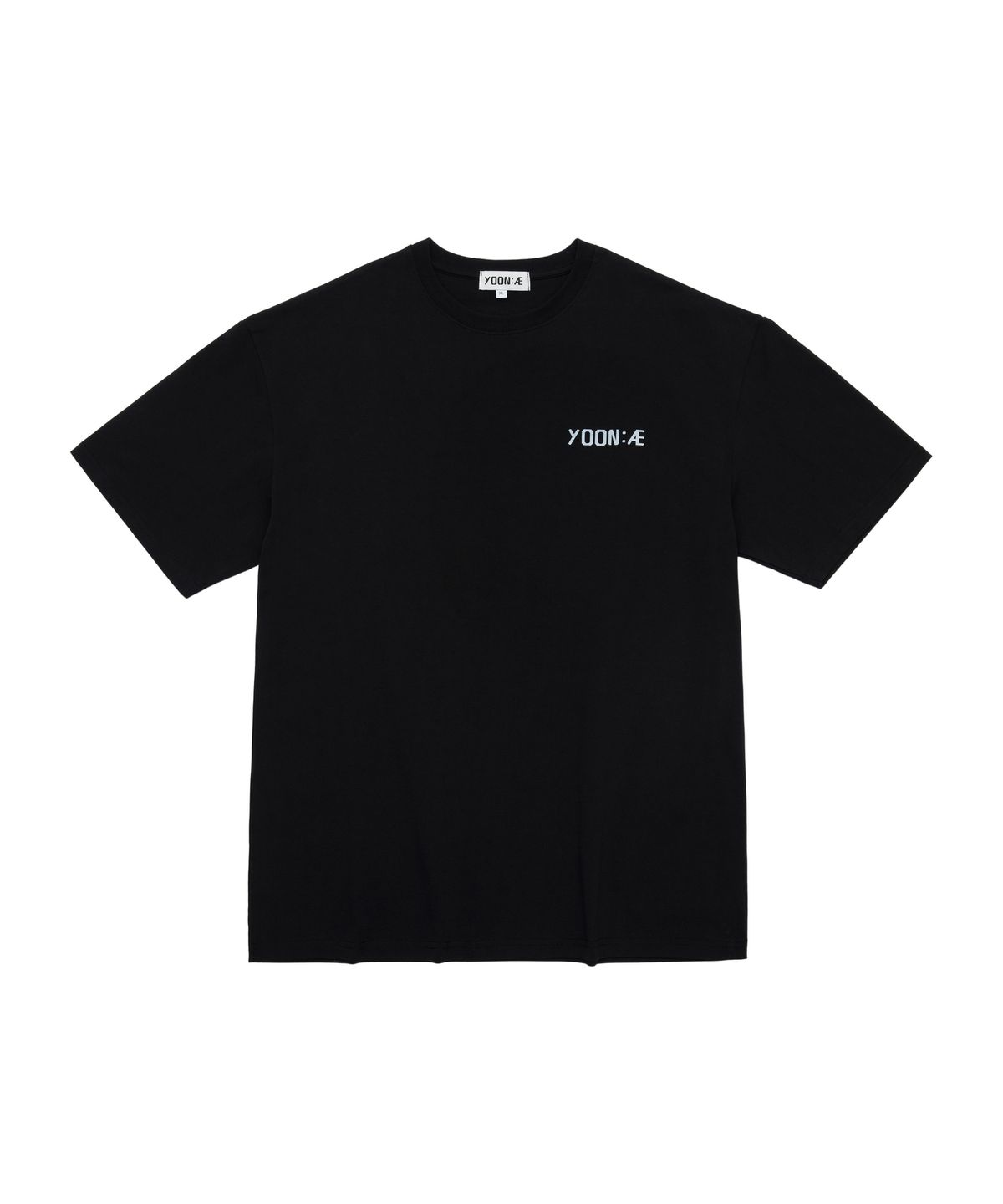 윤 애(YOON AE) QR Code T-Shirt (Black)