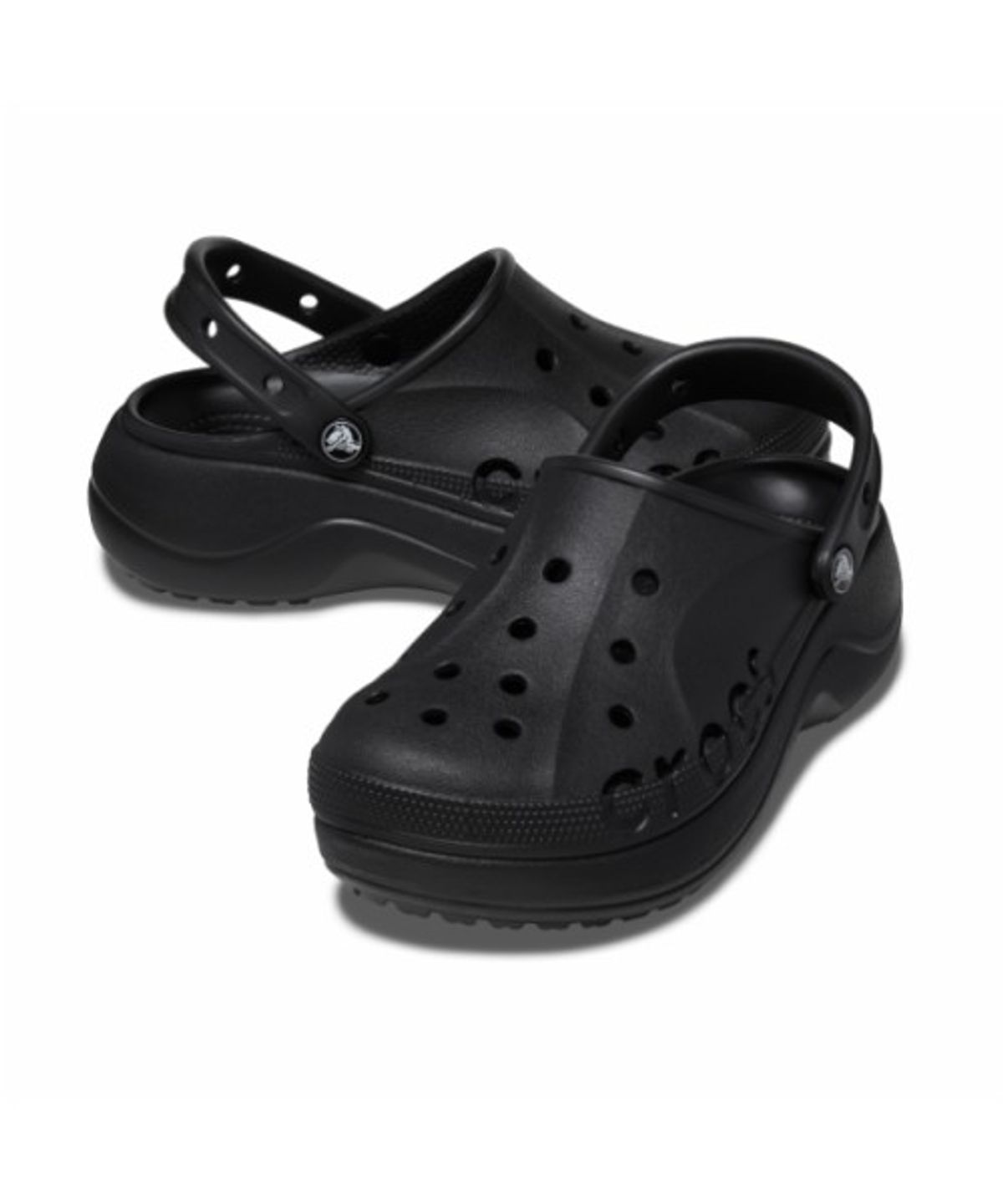 크록스(CROCS) 여성 바야 플랫폼 클로그 BK (26SWCL208186)