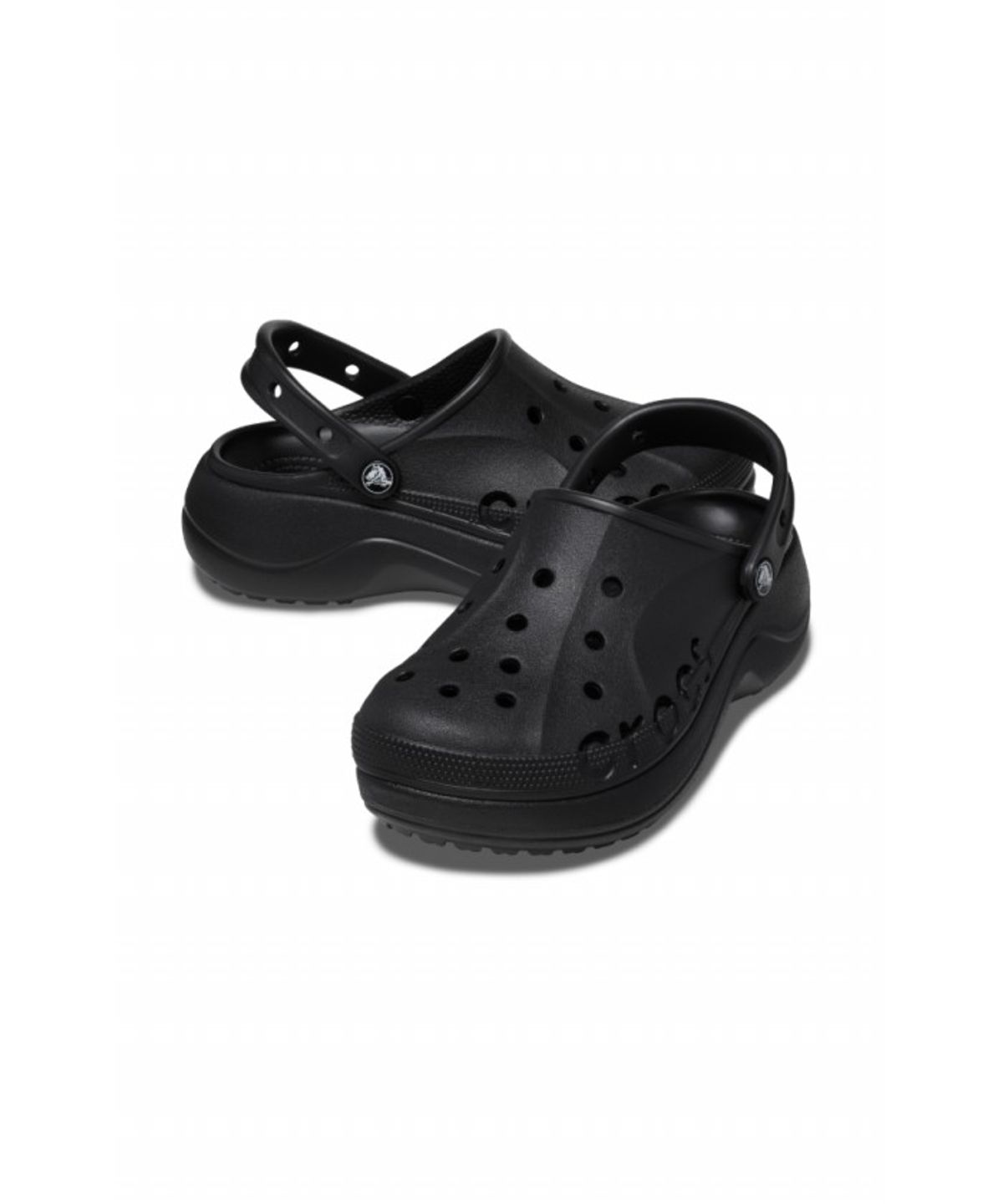 크록스(CROCS) 여성 바야 플랫폼 클로그 BK (26SWCL208186)