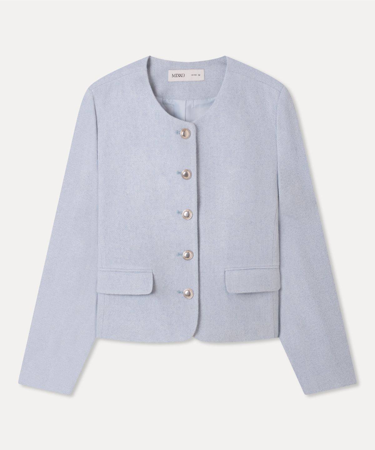 미쏘(MIXXO) 라운드 트위드자켓_MIWJKG32PB