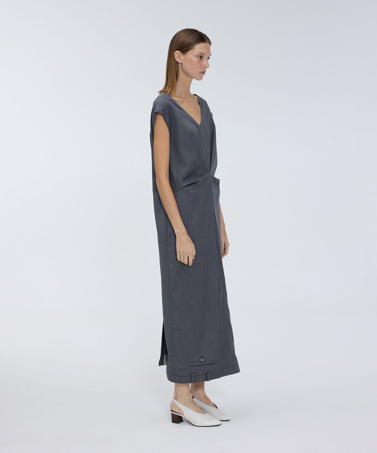 므아므(MMAM) Middle point pants detail dress
