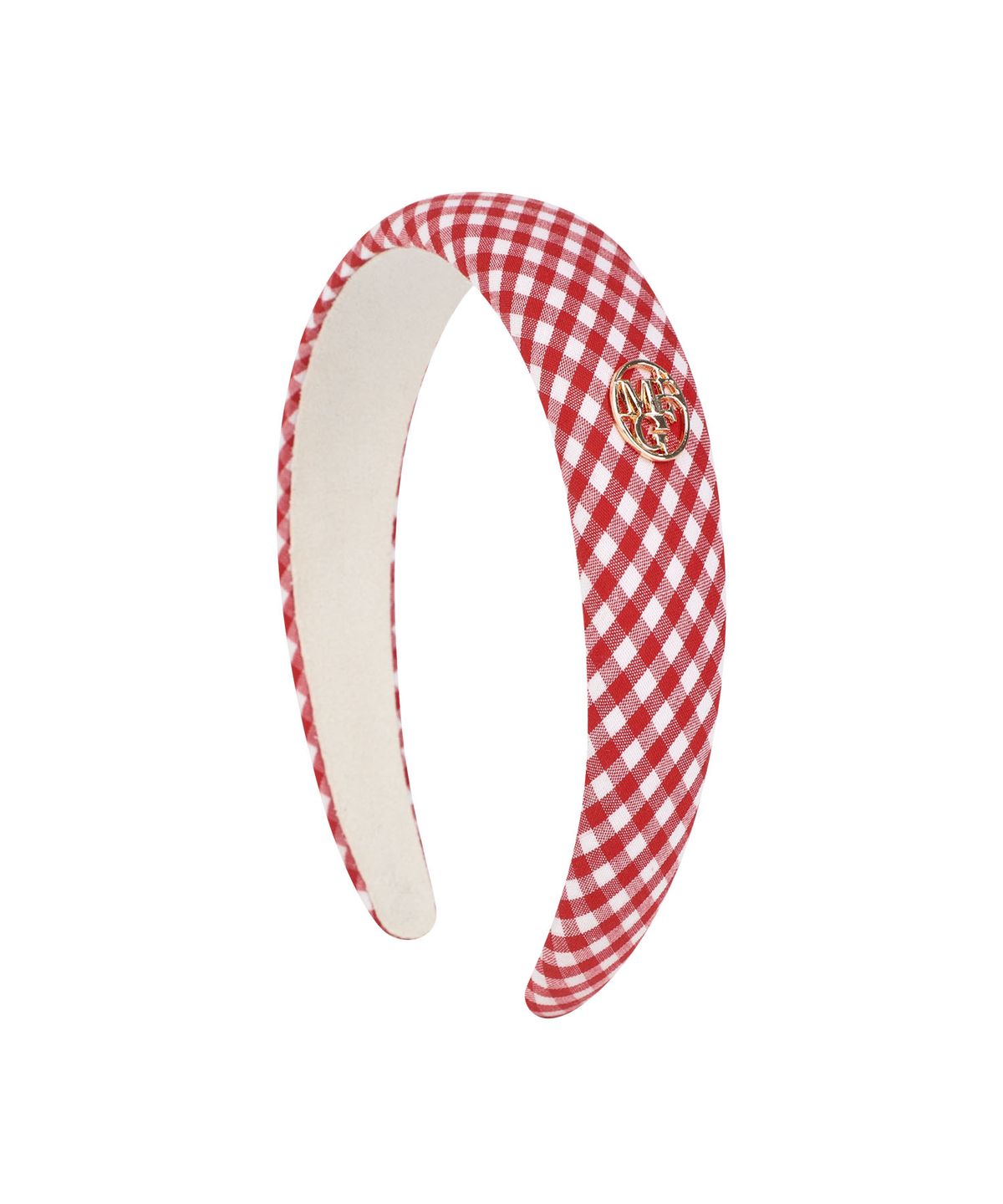 마리떼 키즈(MARITHÉ KIDS) KIDS W METAL CIRCLE LOGO HAIR BAND red