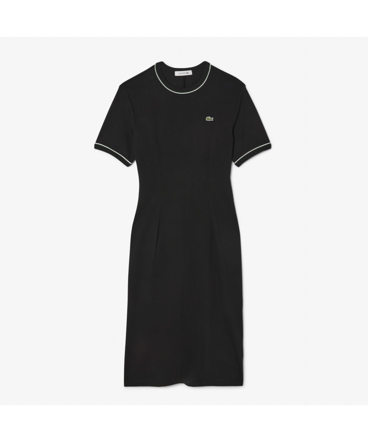 라코스테(LACOSTE) 여성 에센셜 핏앤플레어 티셔츠 드레스 EF9988-55G M1Y