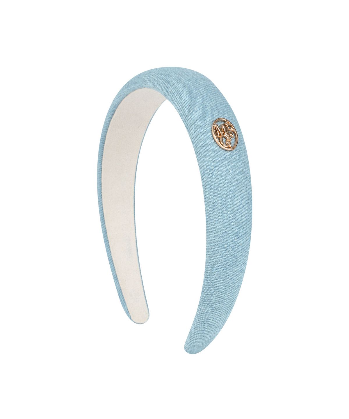 마리떼 키즈(MARITHÉ KIDS) KIDS W METAL CIRCLE LOGO HAIR BAND blue