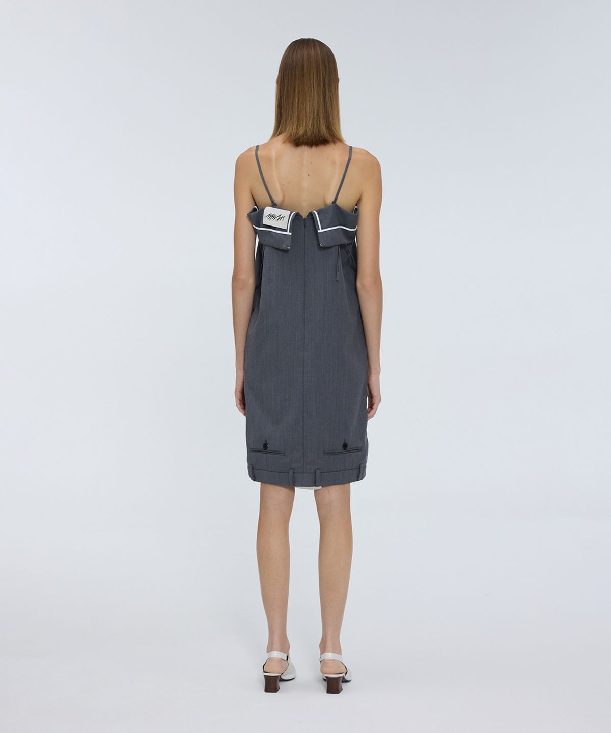 므아므(MMAM) Pants detail string dress
