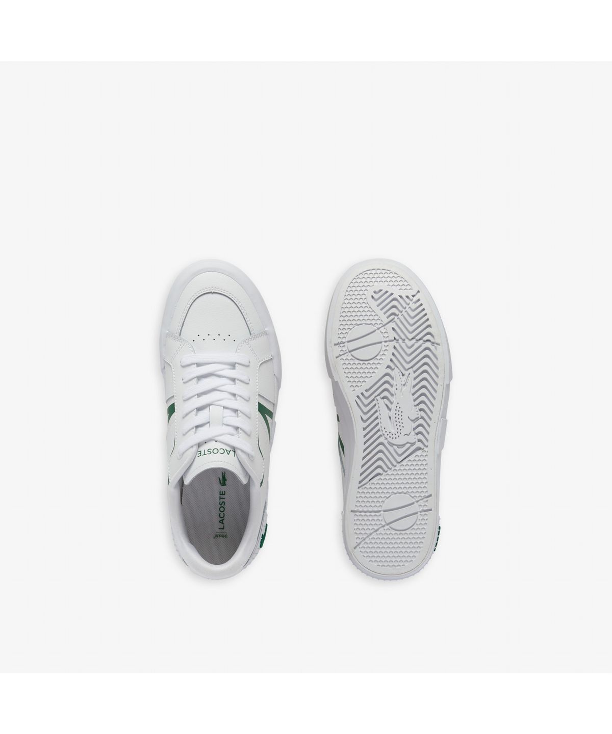 라코스테(LACOSTE) 여성 L004 대비 레더 스니커즈 RZ8002W54N 082