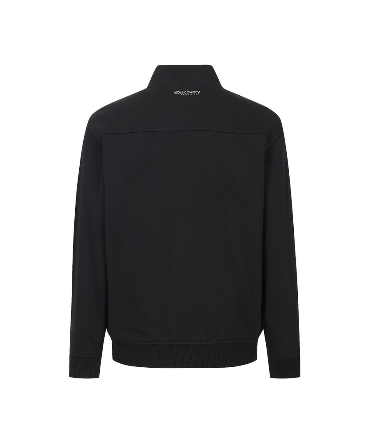 디스커버리 익스페디션(DISCOVERY EXPEDITION) 남성 에센셜 니트 트레이닝 하이넥 자켓 (BLACK)