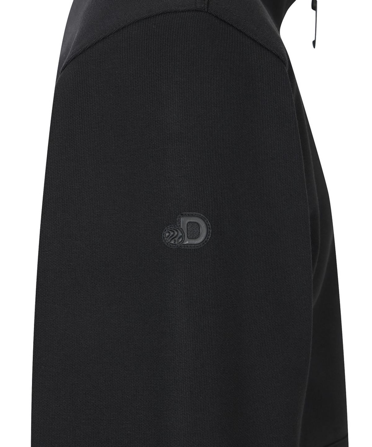 디스커버리 익스페디션(DISCOVERY EXPEDITION) 남성 에센셜 니트 트레이닝 하이넥 자켓 (BLACK)