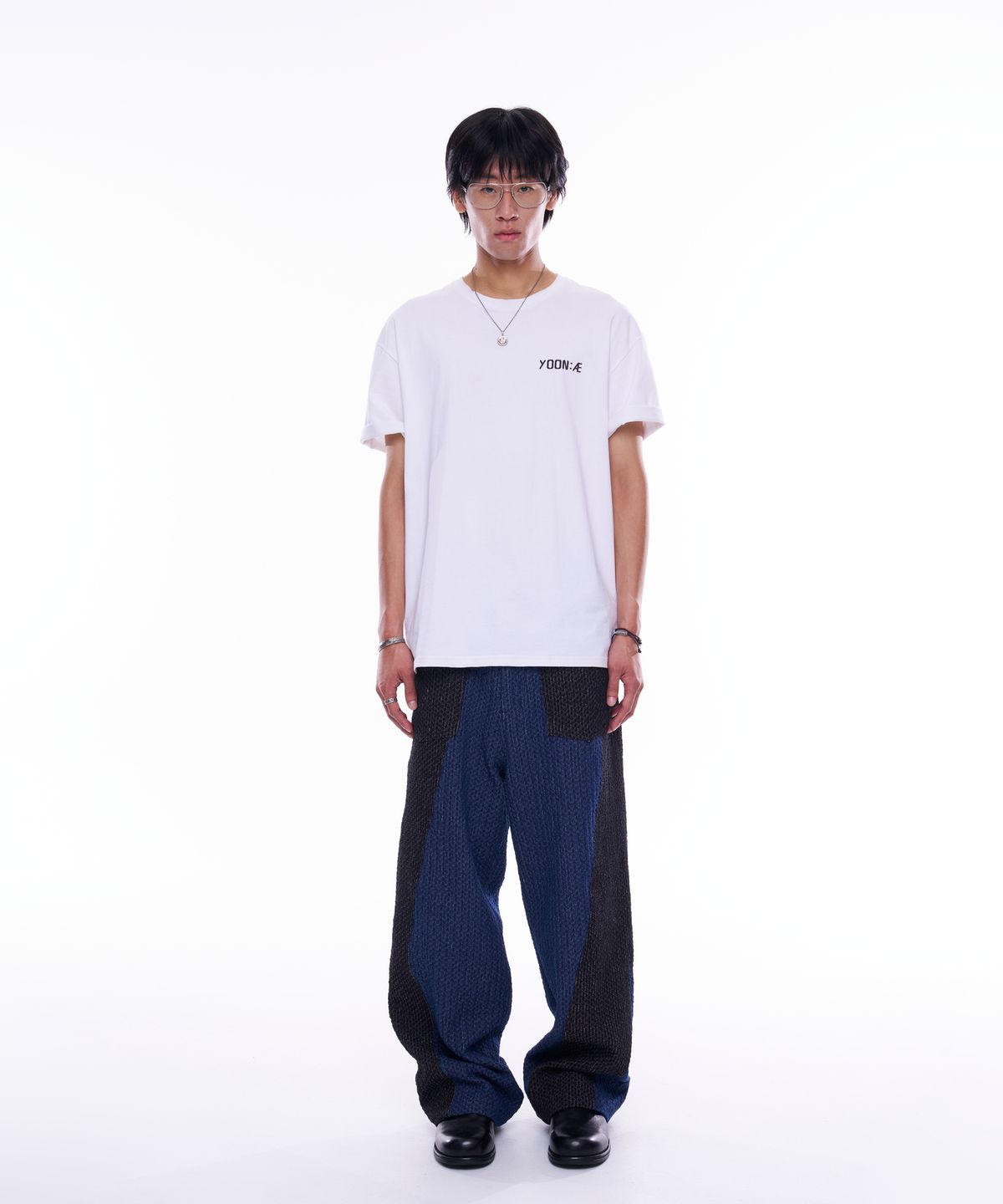 윤 애(YOON AE) QR Code T-Shirt (White)
