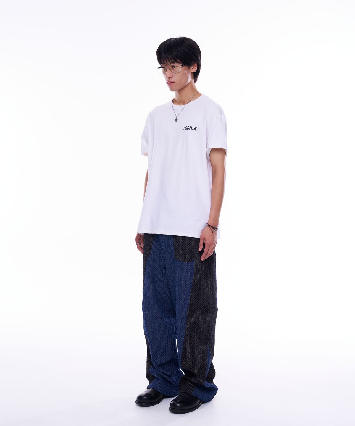 윤 애(YOON AE) QR Code T-Shirt (White)