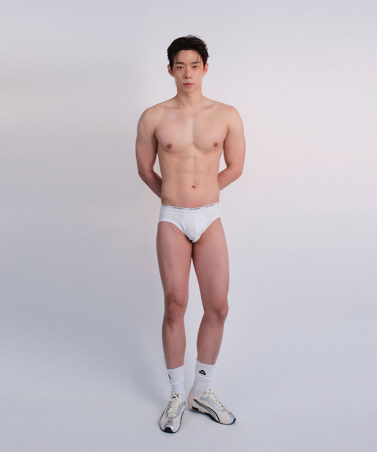 레코딩하우스(RECORDINGHOUSE) REC HEY B!TCH BRIEFS [WHITE]
