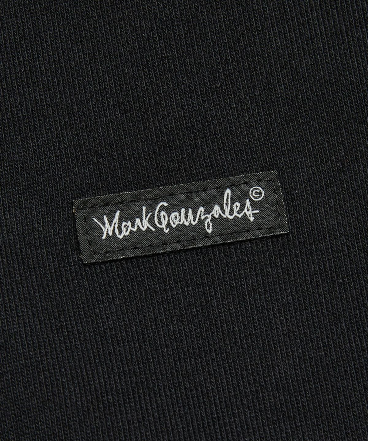 마크곤잘레스(MARK GONZALES) 스몰 박스 로고 후드 집업 - BLACK