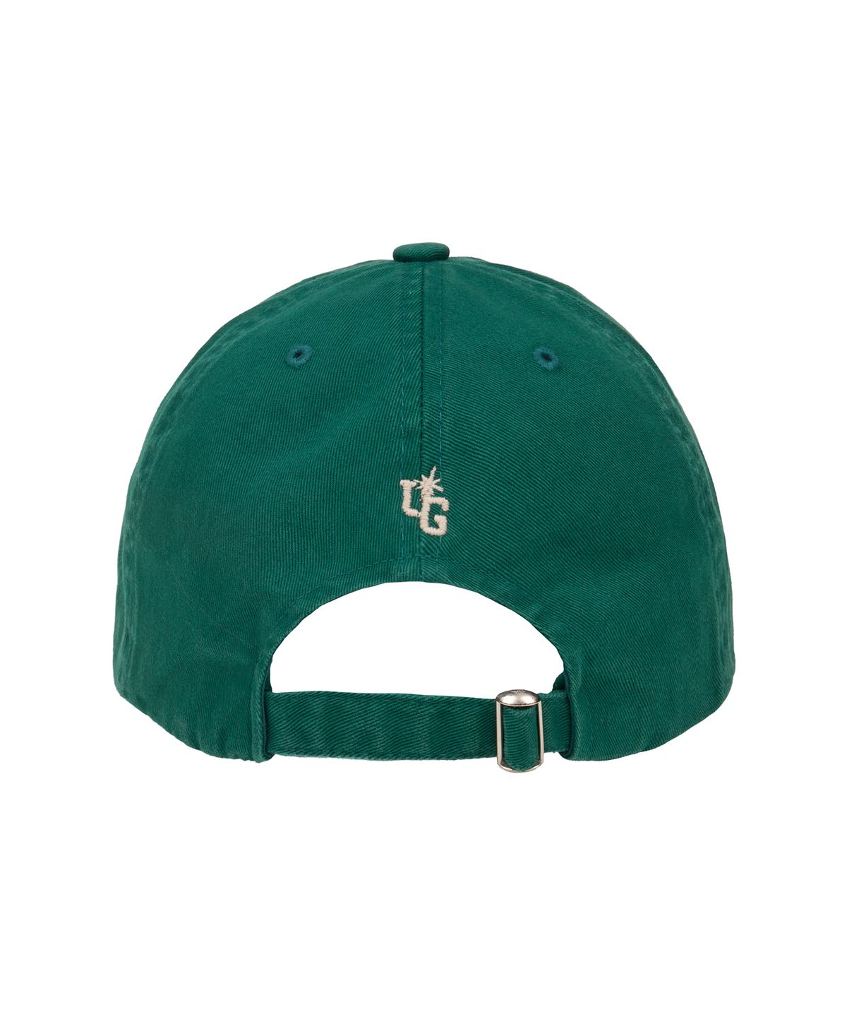 유니버스 가먼트(UNIVERSE GARMENT) 유니버스 레터링 워싱 볼캡_GREEN