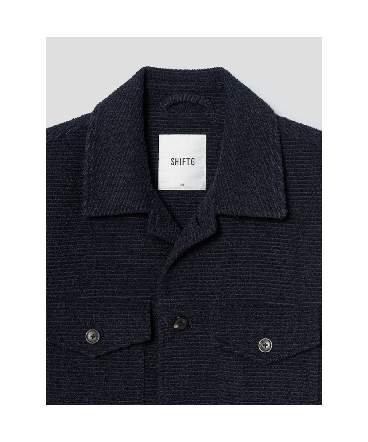 시프트지(SHIFT.G) Fancy Jersey Trucker  Navy