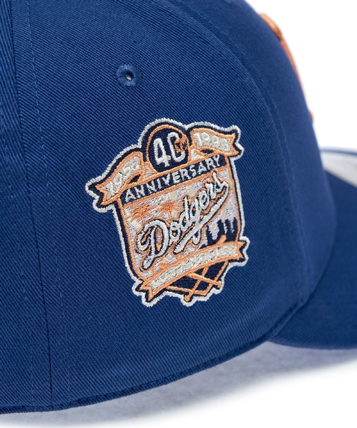 엠엘비(MLB) 시그니처 올오버 패치 스트럭쳐 볼캡 LA (D.Cobalt Blue)