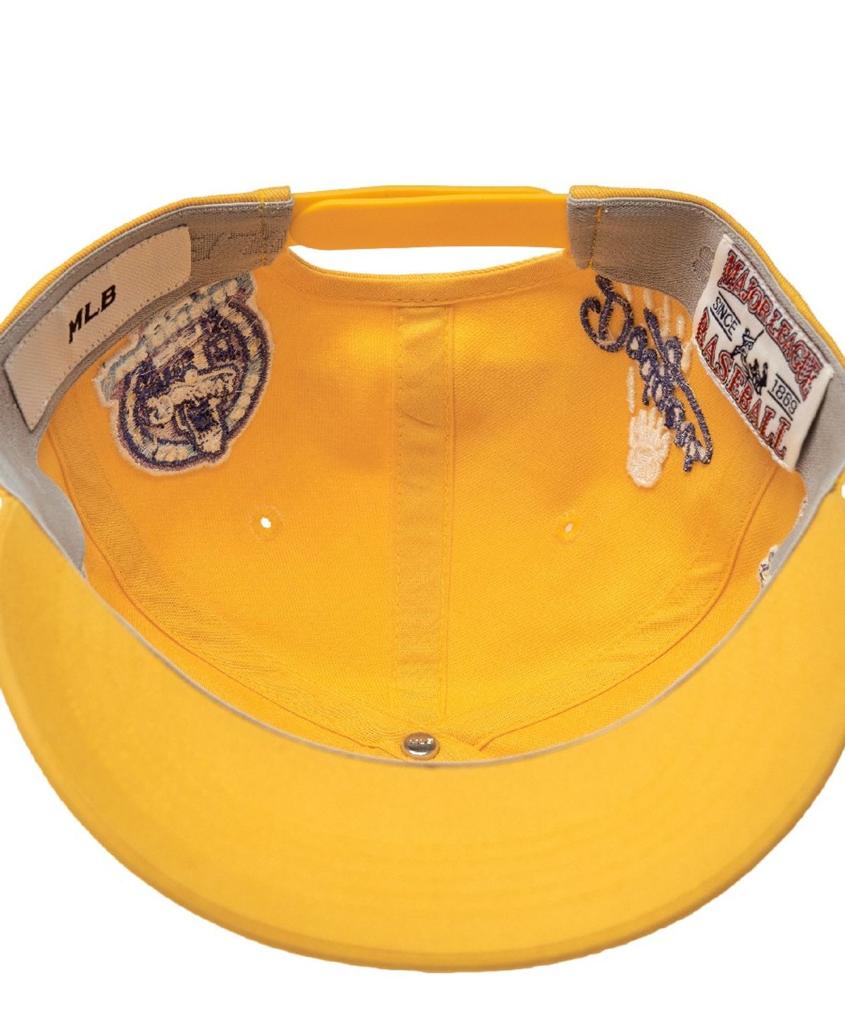 엠엘비(MLB) 시그니처 올오버 패치 스트럭쳐 볼캡 LA (Mustard)