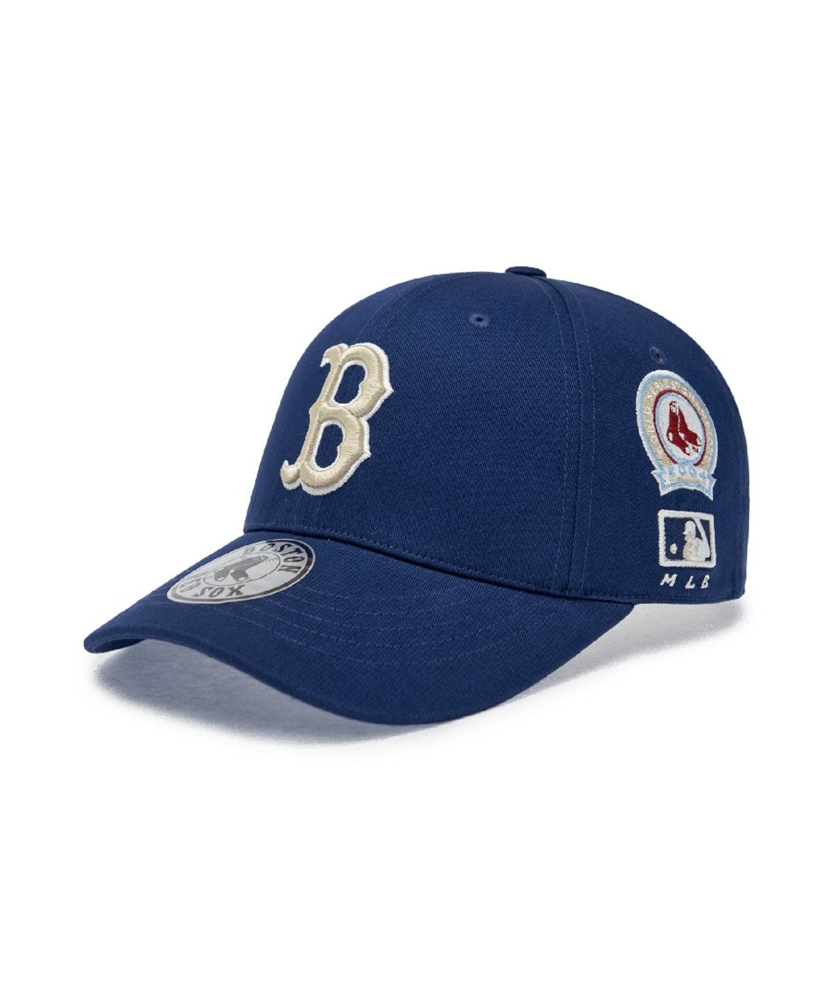 엠엘비(MLB) 시그니처 올오버 패치 스트럭쳐 볼캡 BOS (Mg.Navy)