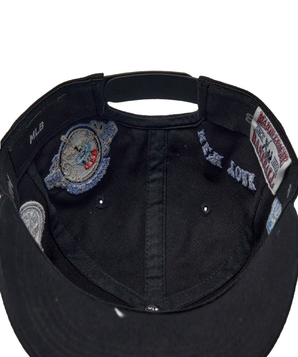엠엘비(MLB) 시그니처 올오버 패치 스트럭쳐 볼캡 NY (Black)