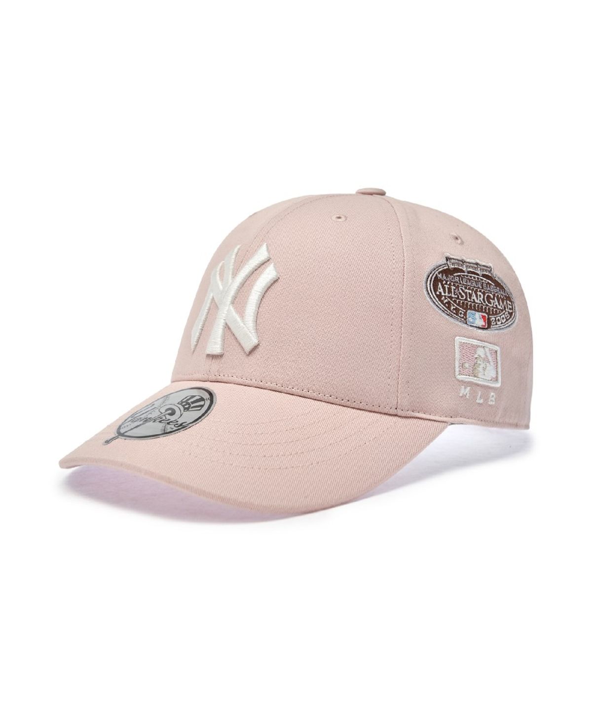 엠엘비(MLB) 시그니처 올오버 패치 스트럭쳐 볼캡 NY (Ptn.Coral)