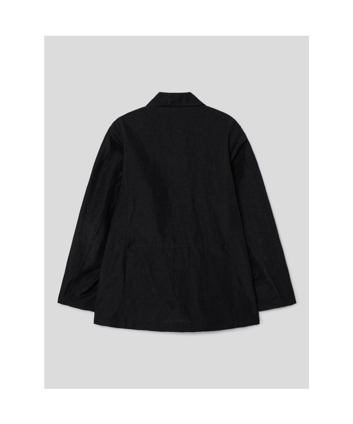 시프트지(SHIFT.G) Wool Linen Editor SetUp Jacket  Black