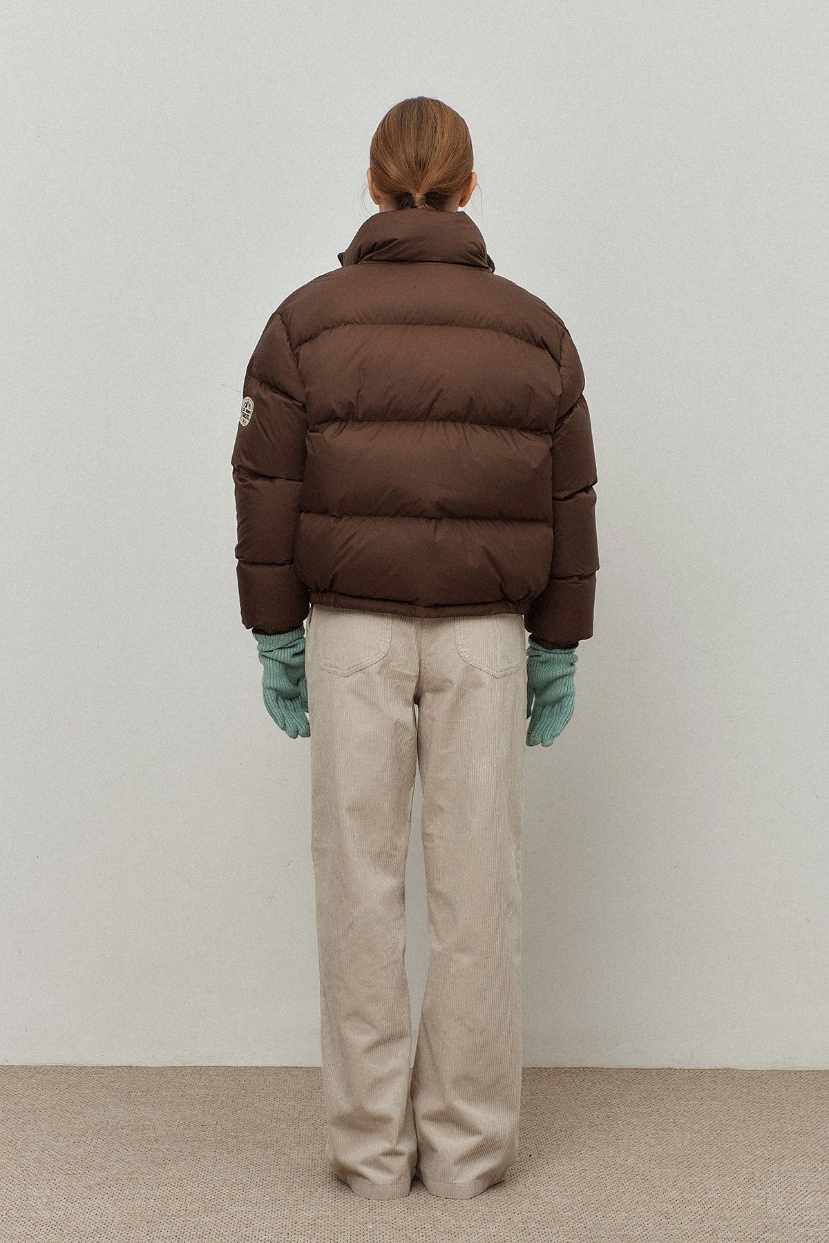 르몽생미셸(LE MONT ST MICHEL) PECLER - CORDUROY PANTS_Light grey